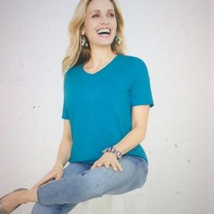 Chico’s Cotton V-Neck